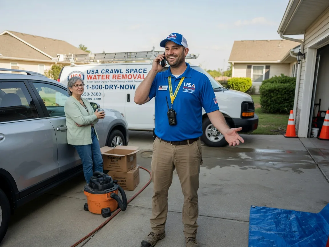 Crawl Space Water Removal Rixeyville, VA FAQs